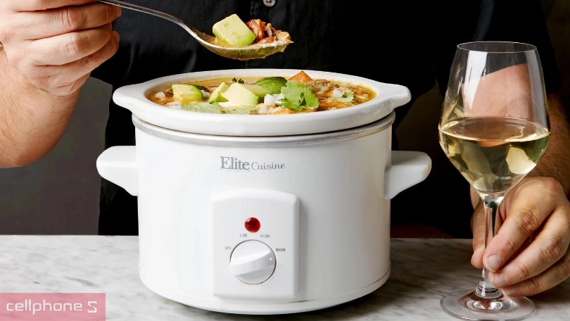 Nồi nấu chậm dựa trên chức năng nấu