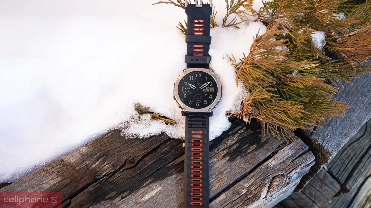 Thiết kế Titan đồng hồ thông minh Amazfit T-Rex Ultra 2