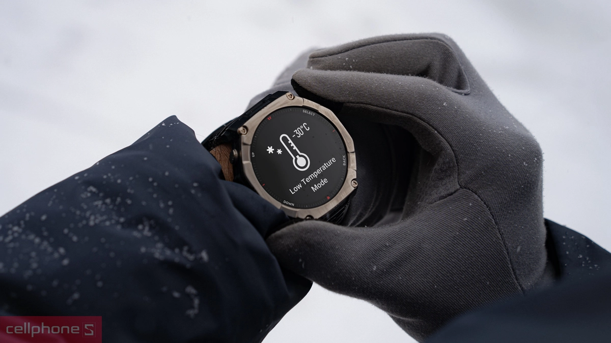 Thời lượng pin đồng hồ thông minh Amazfit T-Rex Ultra 2