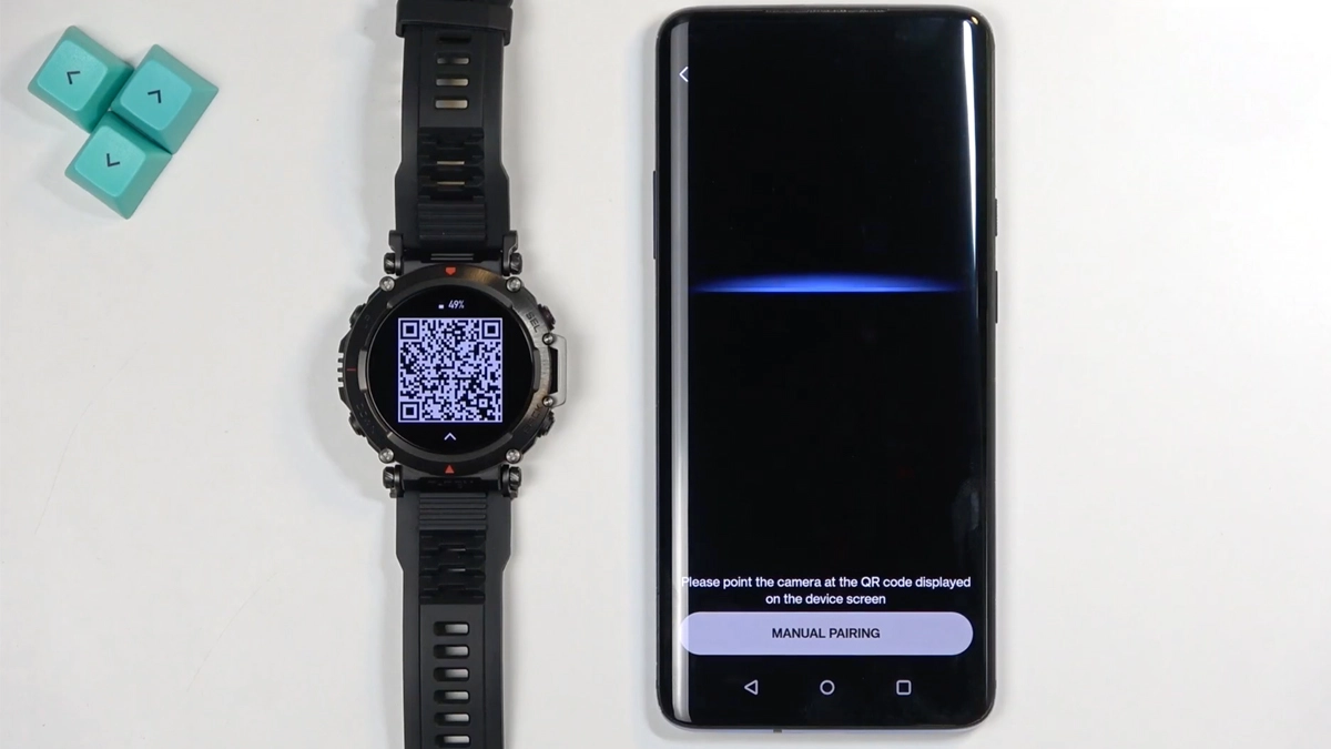 Quét mã QR đồng hồ thông minh Amazfit T-Rex Ultra 2