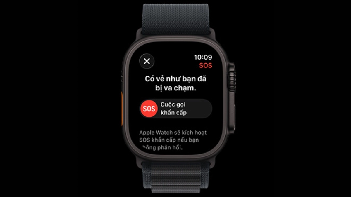 Bộ tính năng an toàn chủ động trên Apple Watch Ultra 3 