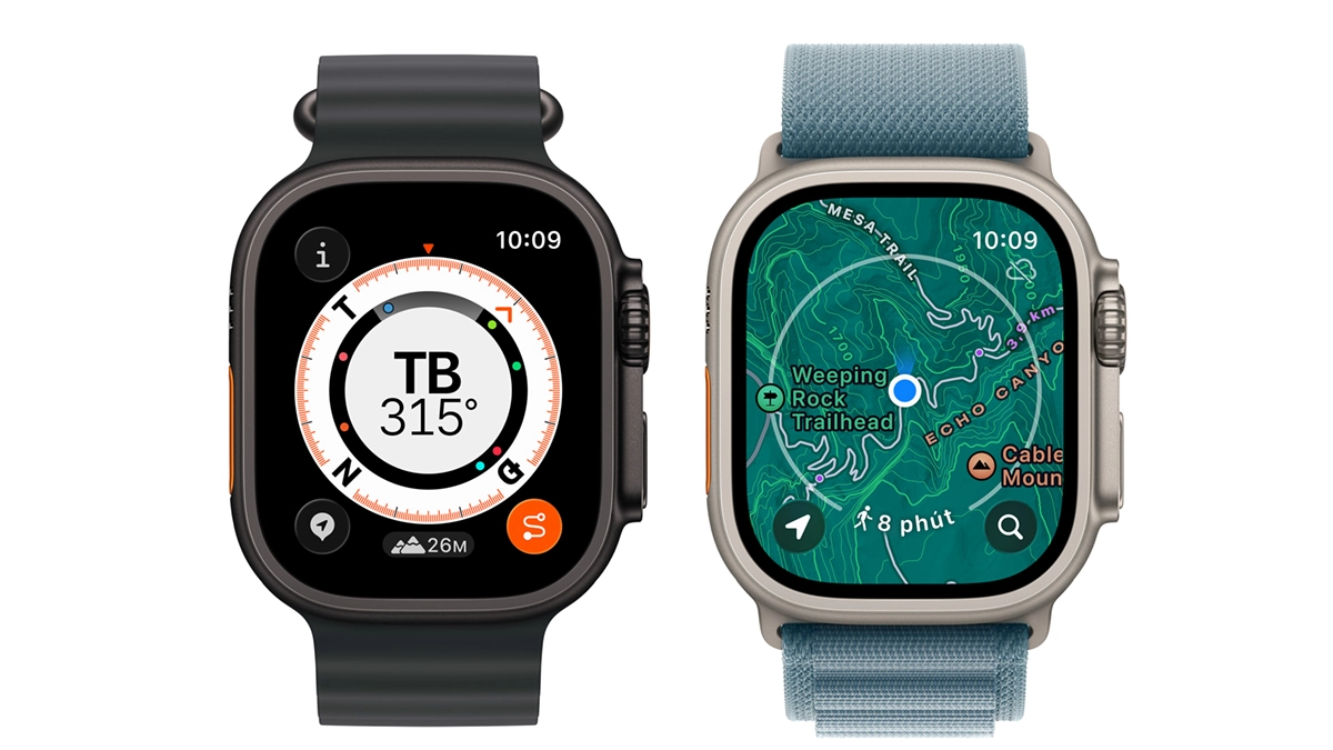 Apple Watch Ultra 3 49mm 5G Size S/M sử dụng hệ điều hành watchOS 26