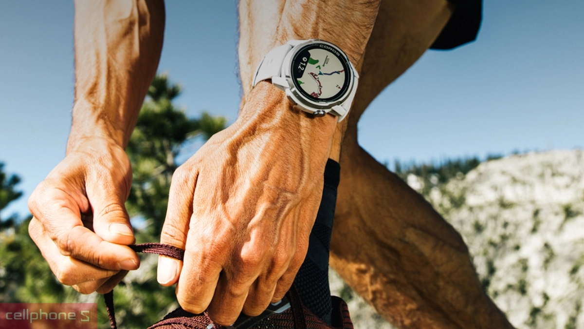 Theo dõi nhịp tim đồng hồ thông minh Coros Apex 4 42mm