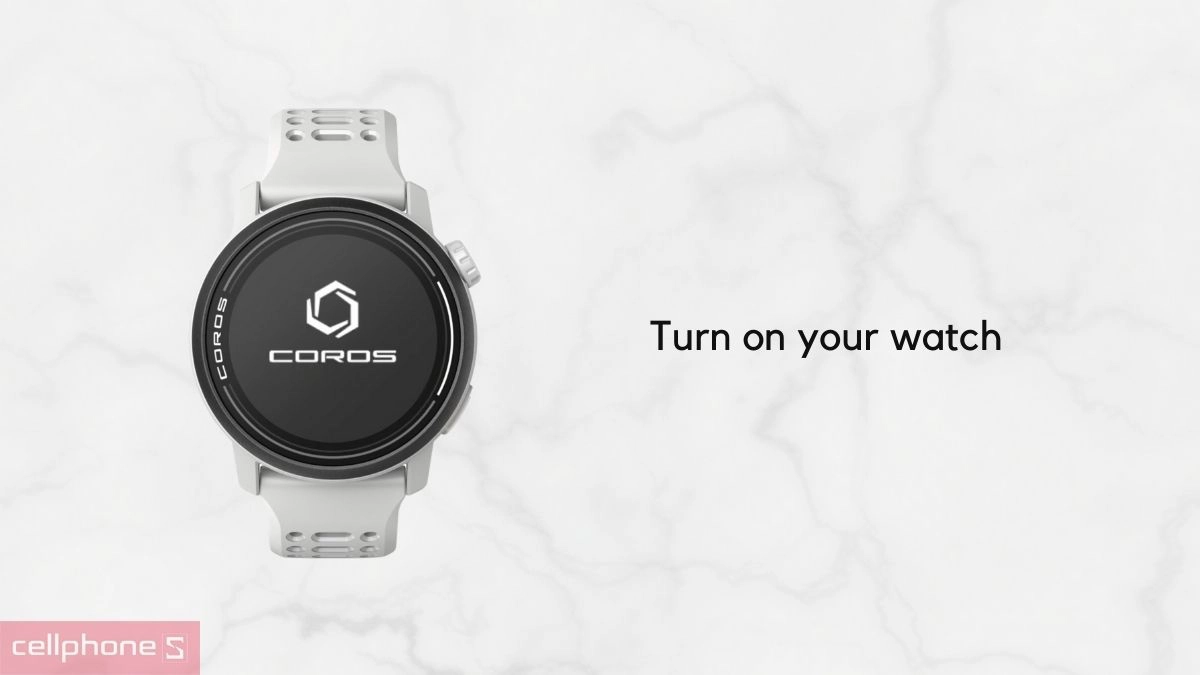 Khởi động đồng hồ thông minh Coros Nomad