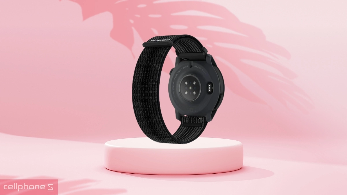 Đồng hồ thông minh Coros Pace 4 dây nylon tích hợp cảm biến nhịp tim