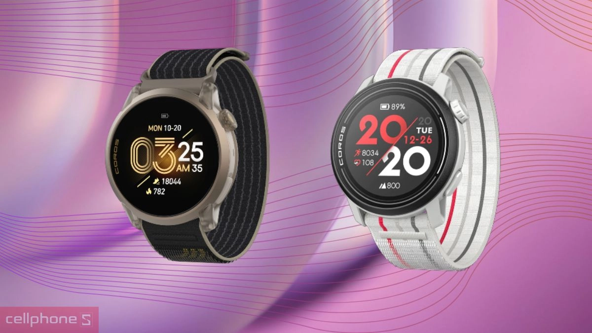 So sánh đồng hồ thông minh COROS PACE 4 Jakob Ingebrigtsen dây nylon với COROS PACE 3