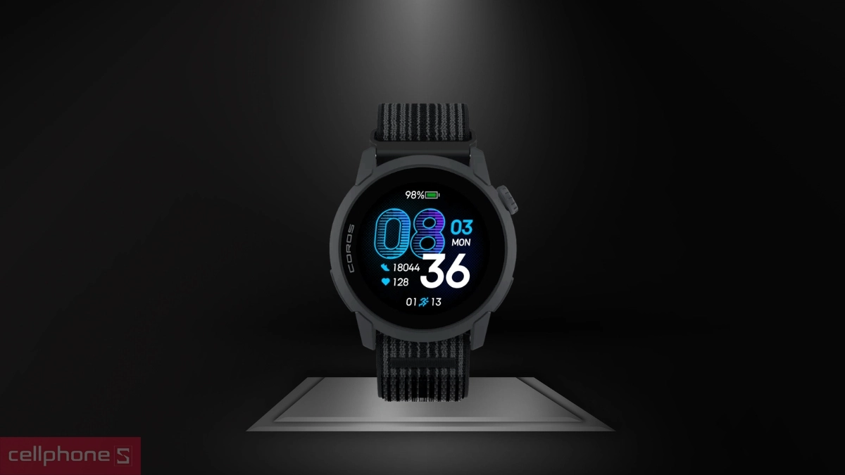 Thời lượng pin đồng hồ thông minh COROS PACE 4 viền nhôm dây Nylon