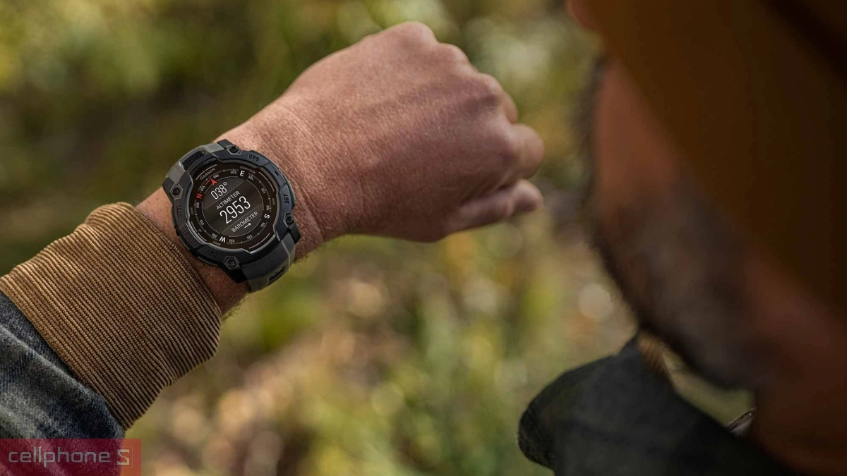 Pin đồng hồ thông minh Garmin Instinct 3 Supernova Amoled 45mm