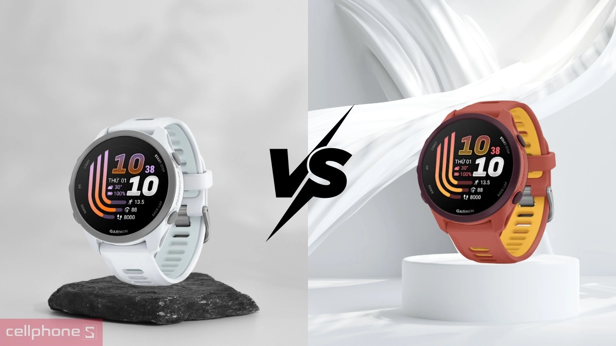 Phân biệt điểm khác nhau giữa đồng hồ Garmin Forerunner 170 thường và Forerunner 170 Music