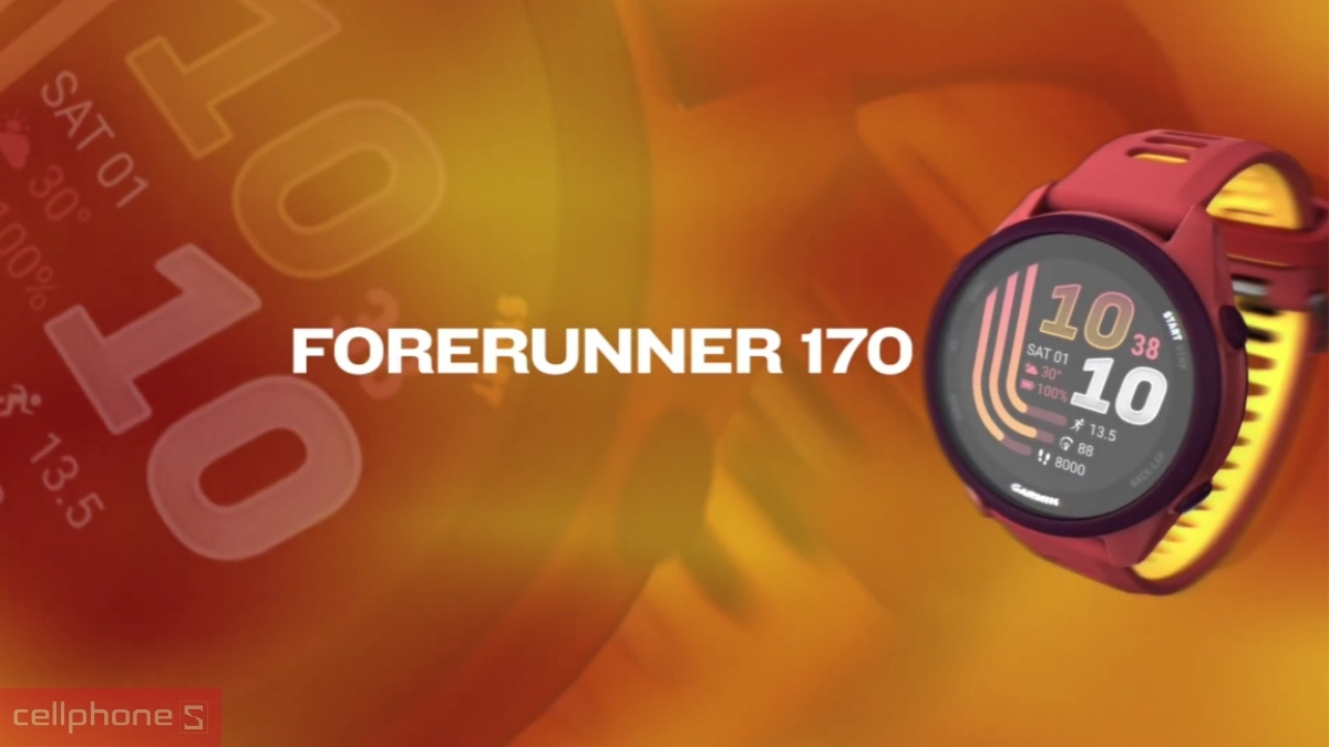 Giá bán đồng hồ thông minh Garmin Forerunner 170 Music chính hãng tại Việt Nam