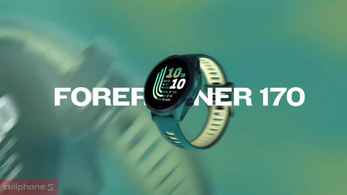 Tiện ích Morning Report hỗ trợ tóm tắt thông tin trên Garmin Forerunner 170 Music