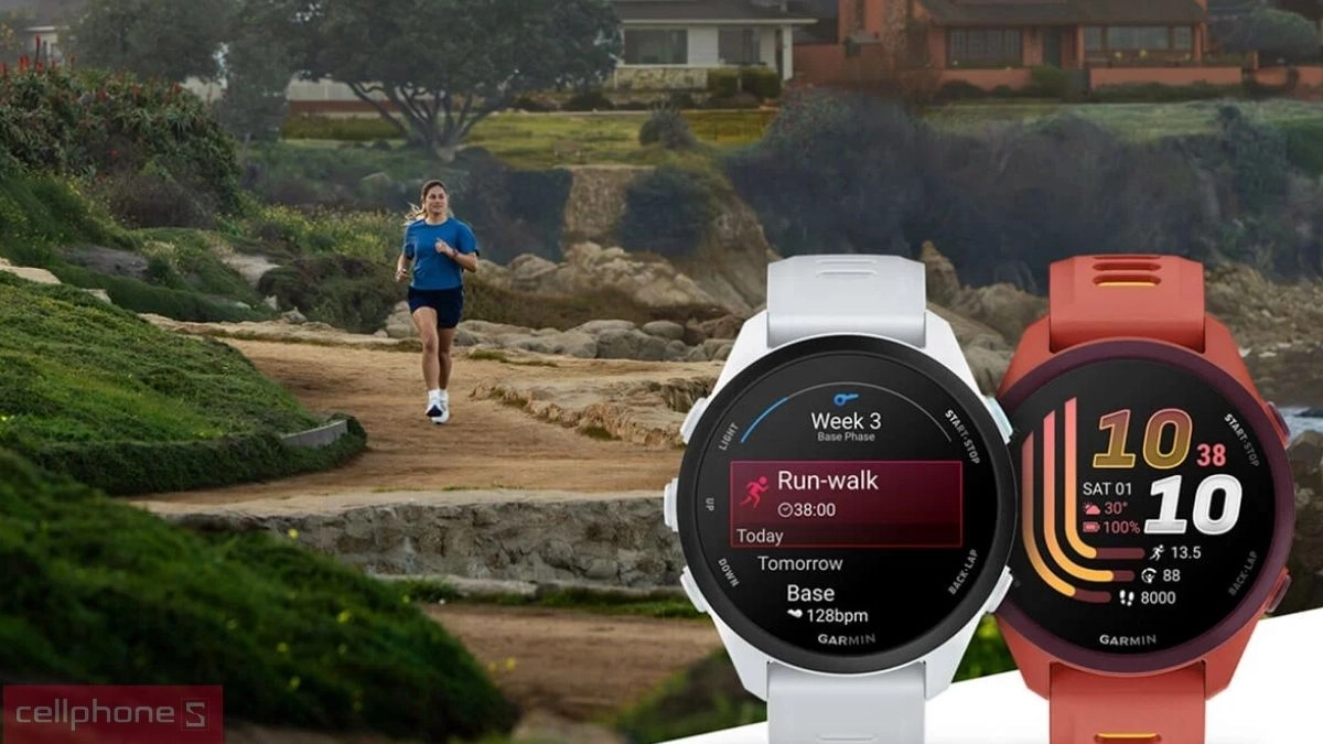 Hệ thống chỉ số thể chất trên đồng hồ Garmin Forerunner 70