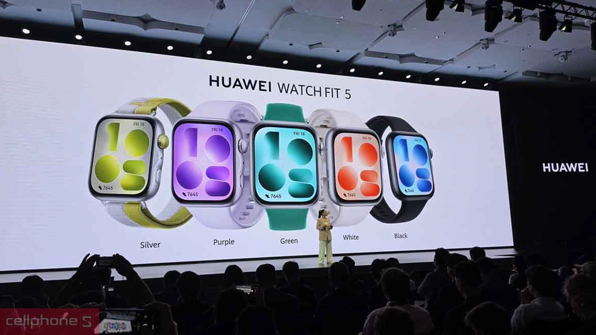 Thời điểm ra mắt đồng hồ thông minh Huawei Watch Fit 5 dây Nylon
