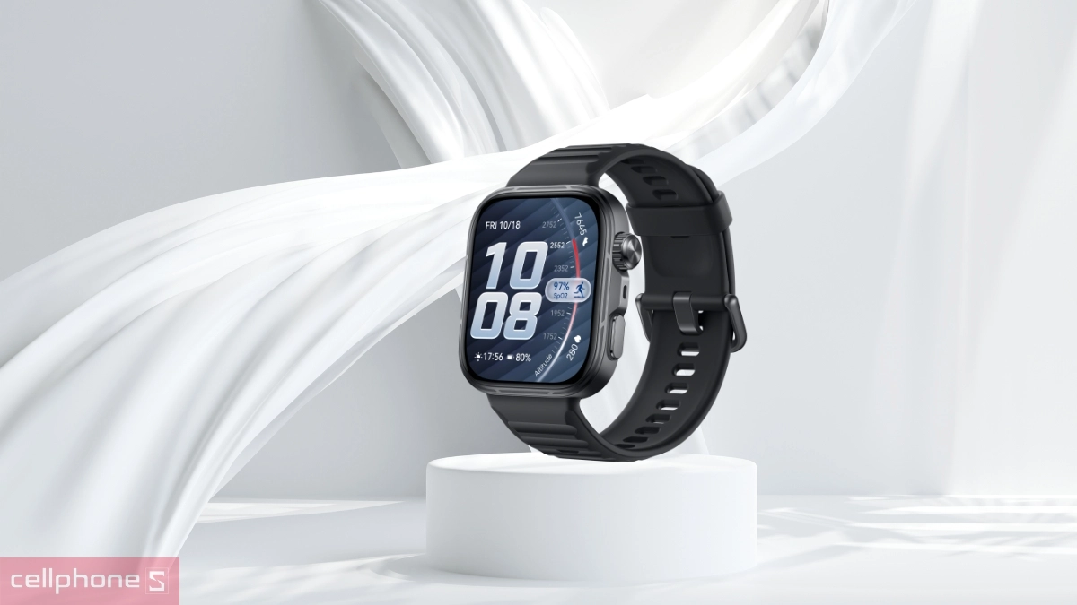 Huawei Watch Fit 5 Pro sử dụng đến 10 ngày và hỗ trợ công nghệ sạc nhanh không dây hiện đại