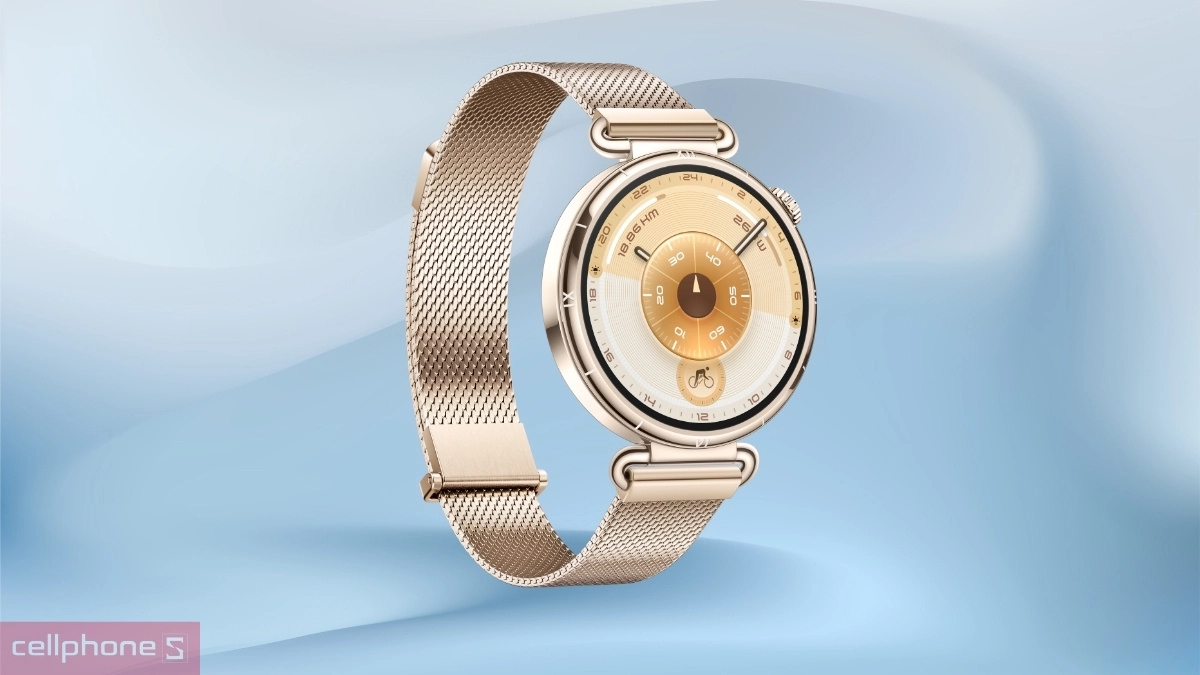 Tính năng định vị đồng hồ thông minh Huawei Watch GT6 dây Milanese