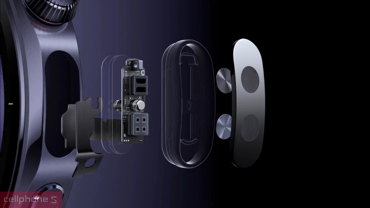 Công nghệ đa cảm biến Huawei X-TAP trên Huawei Watch 5