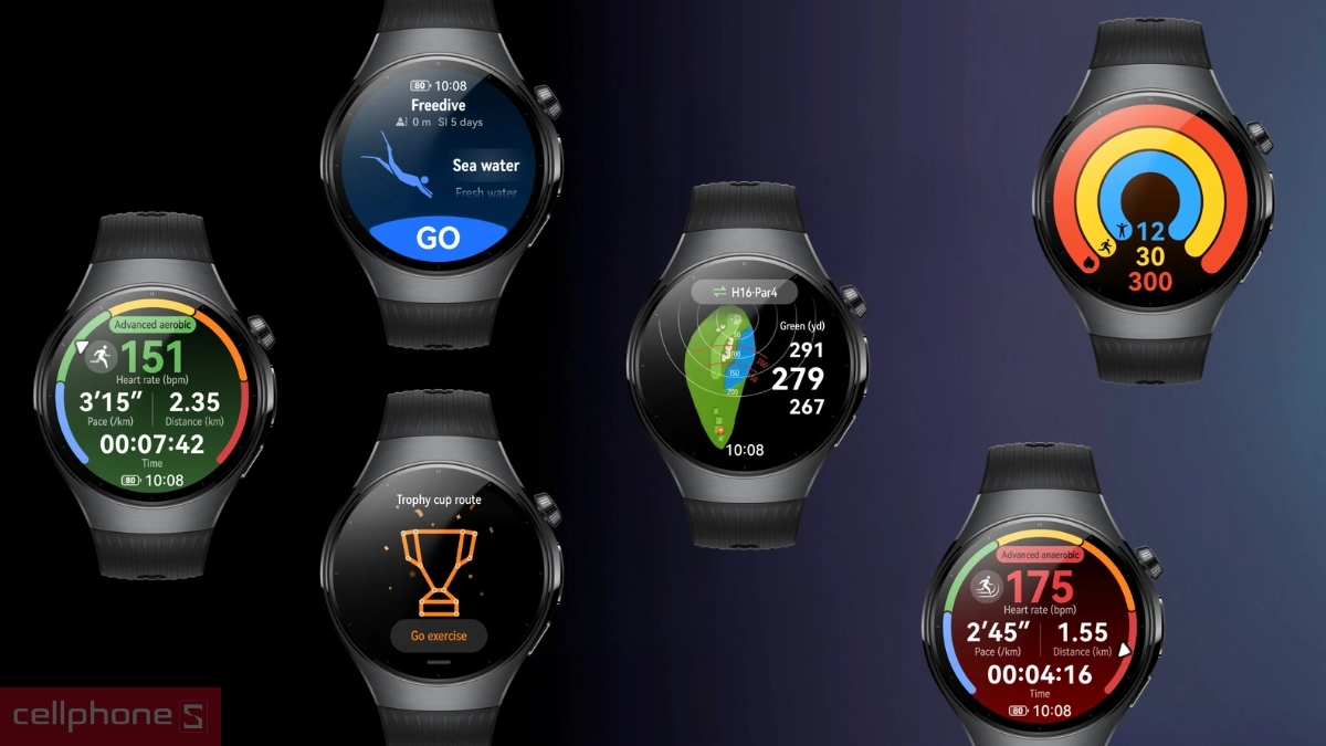 Định vị HUAWEI Sunflower chính xác trên Huawei Watch 5