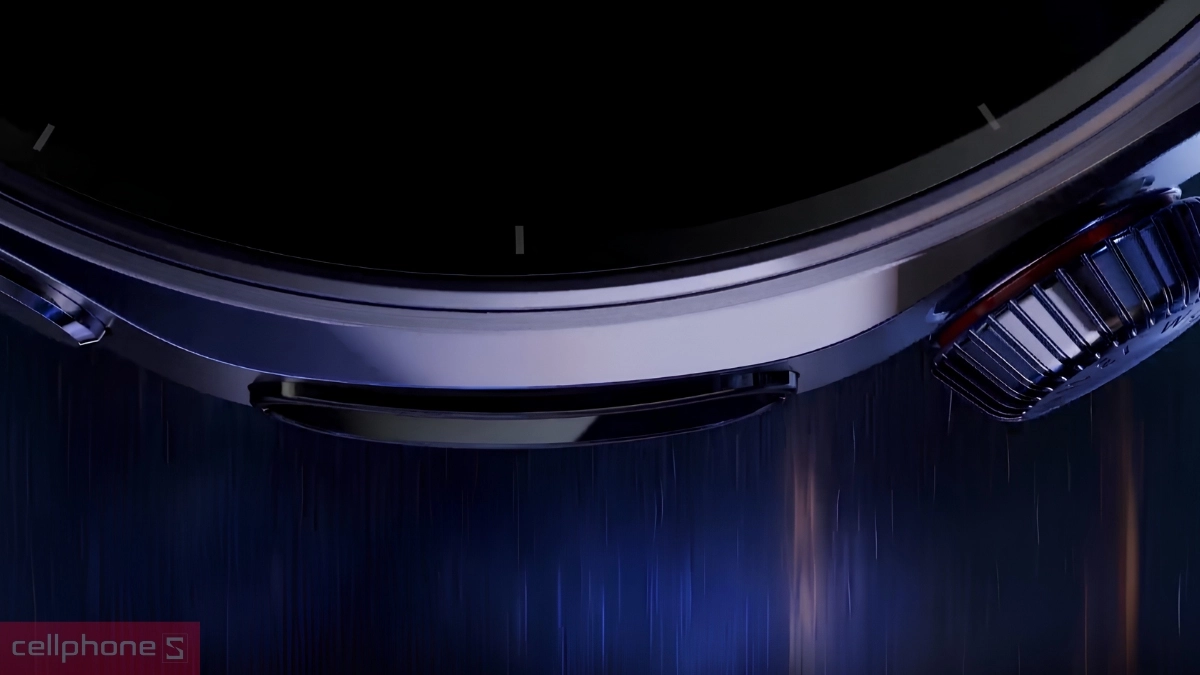 Huawei Watch 5 được hãng thiết kế bằng khung titanium hàng không vũ trụ 