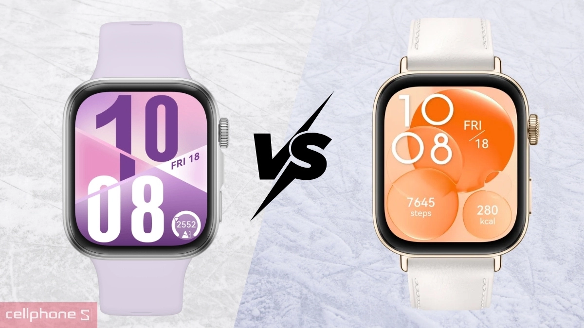 So sánh HUAWEI Watch Fit 4 với HUAWEI Watch Fit 3