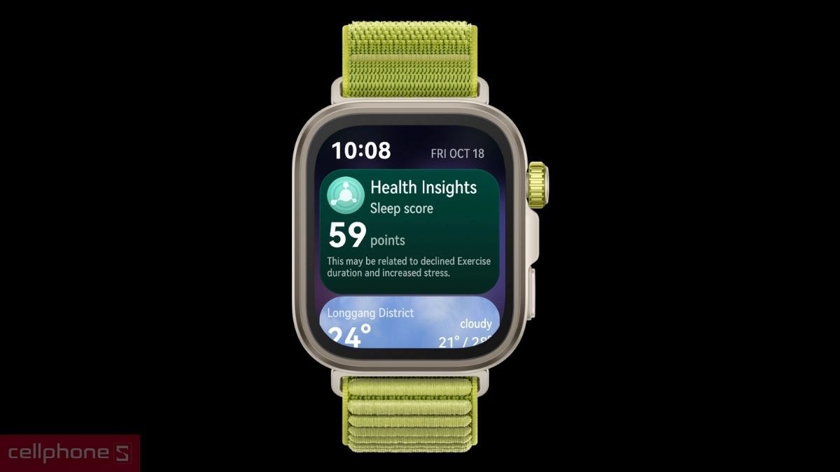 Ứng dụng Health Insight trên HUAWEI Watch Fit 4 Pro