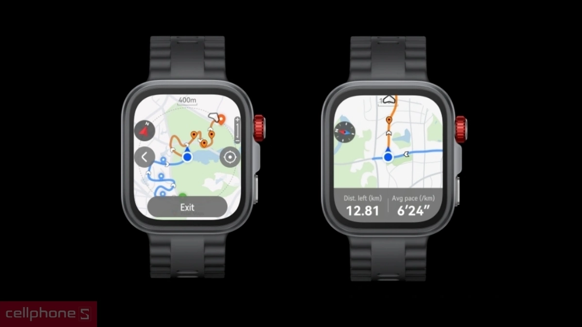 Huawei Watch Fit 4 Pro hỗ trợ bản đồ ngoại tuyến