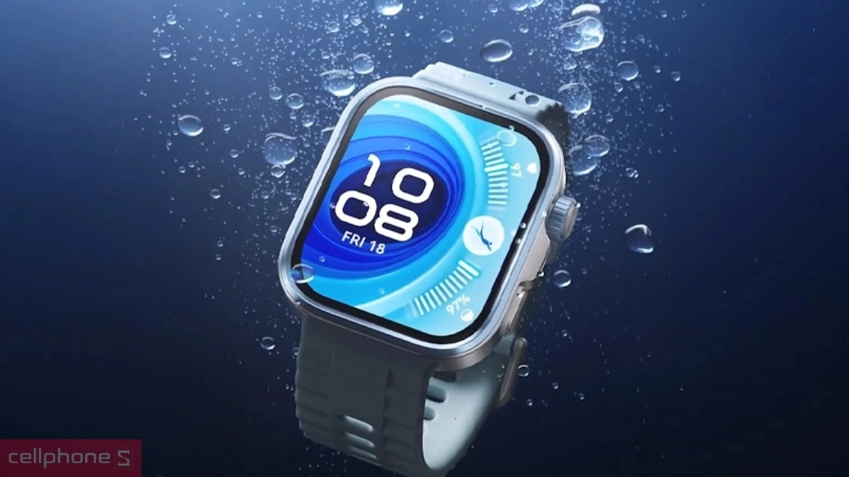 Khả năng kháng nước HUAWEI Watch Fit 4 Pro