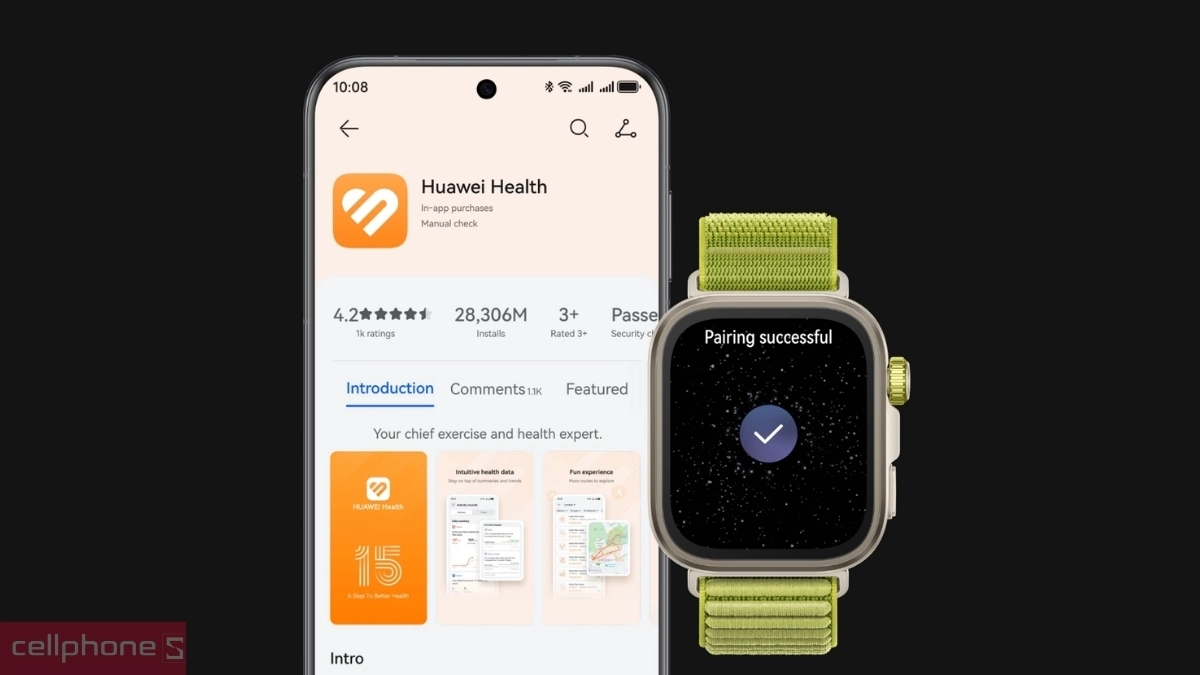 Khả năng tương thích của HUAWEI Watch Fit 4 Pro