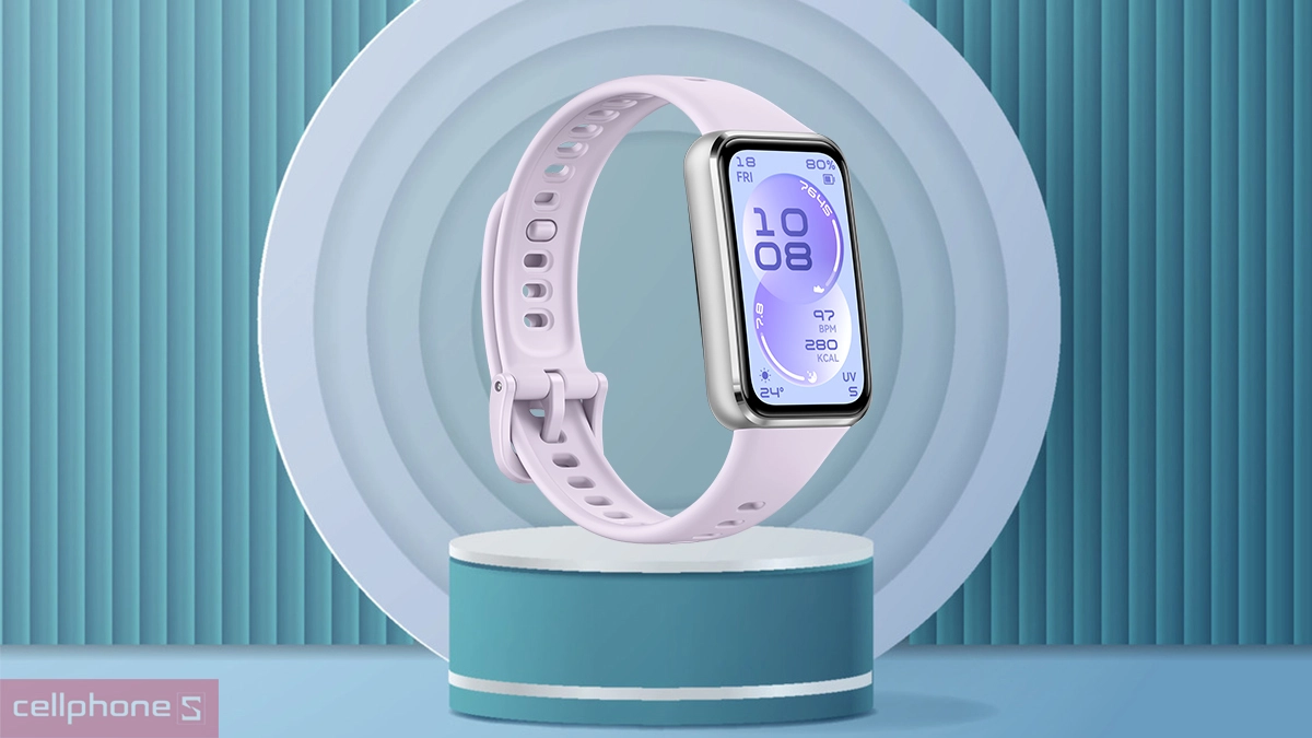 Hệ thống cảm biến vòng đeo tay thông minh Huawei Band 11 khung Polyme