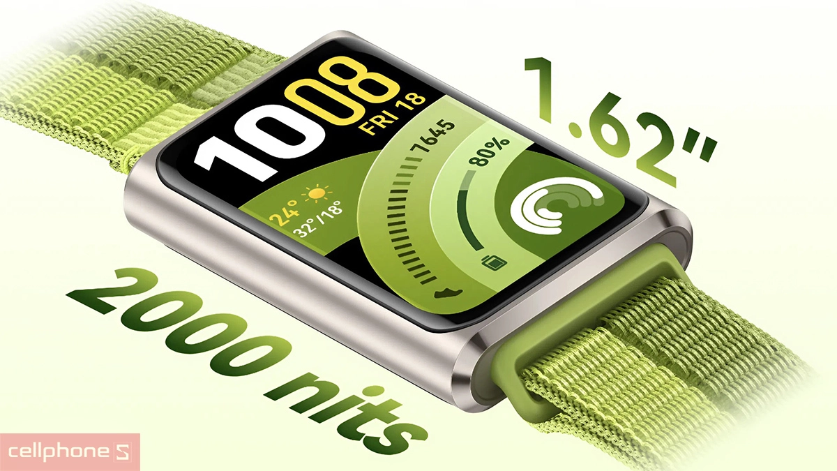 Thiết kế vòng đeo tay thông minh Huawei Band 11 Pro