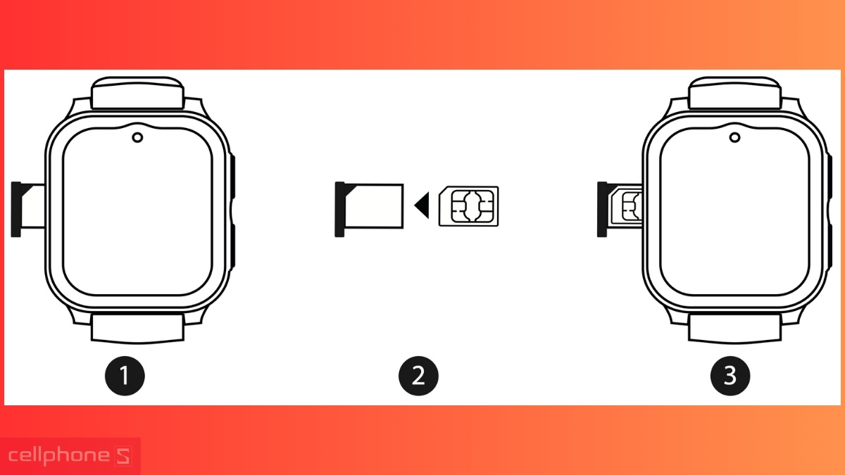 Hướng dẫn lắp sim cho đồng hồ định vị trẻ em Oaxis myFirst Fone S3