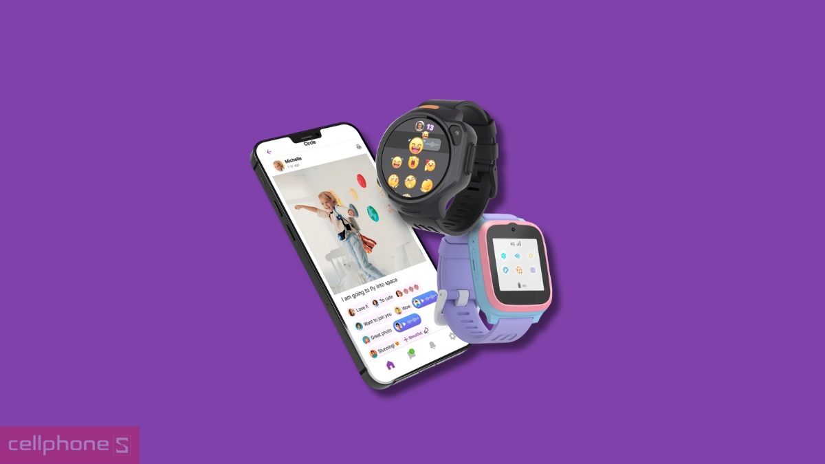 Tính năng gọi điện của Đồng hồ thông minh trẻ em myFirst Fone M2