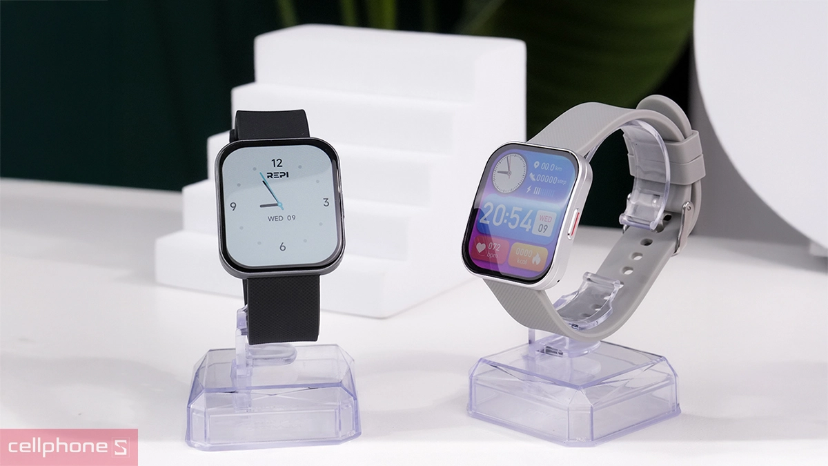 Màn hình Đồng hồ thông minh REPI Band được trang bị lên đến 107 chế độ luyện tập 