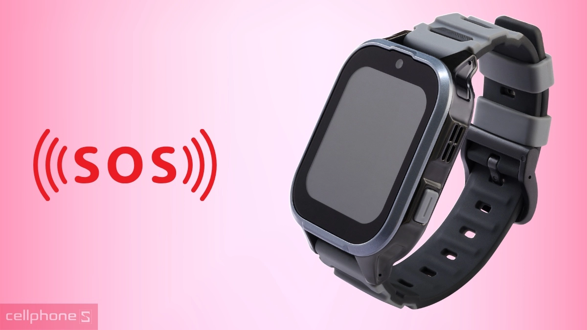 Chức năng SOS đồng hồ thông minh trẻ em Tammi Watch-Kid Plus