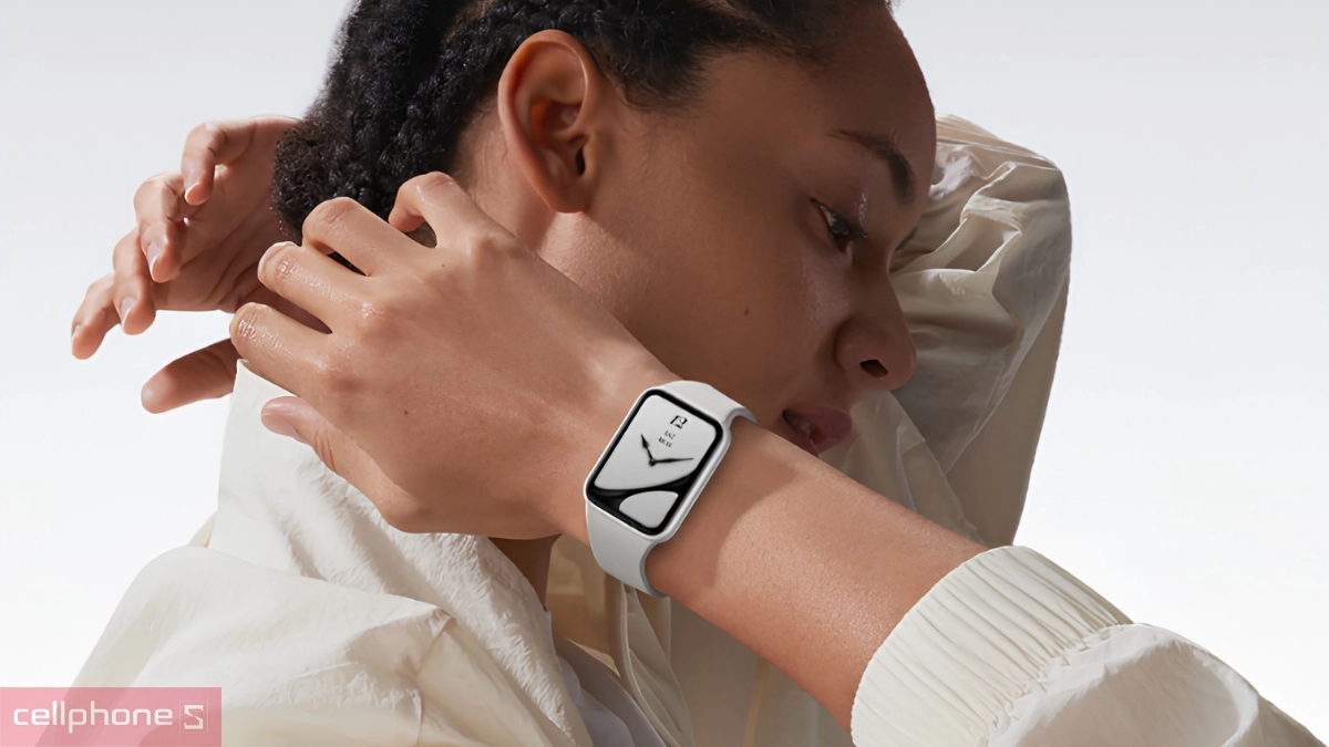 Thiết kế vòng đeo tay thông minh Xiaomi MiBand 10 Pro (Gốm)
