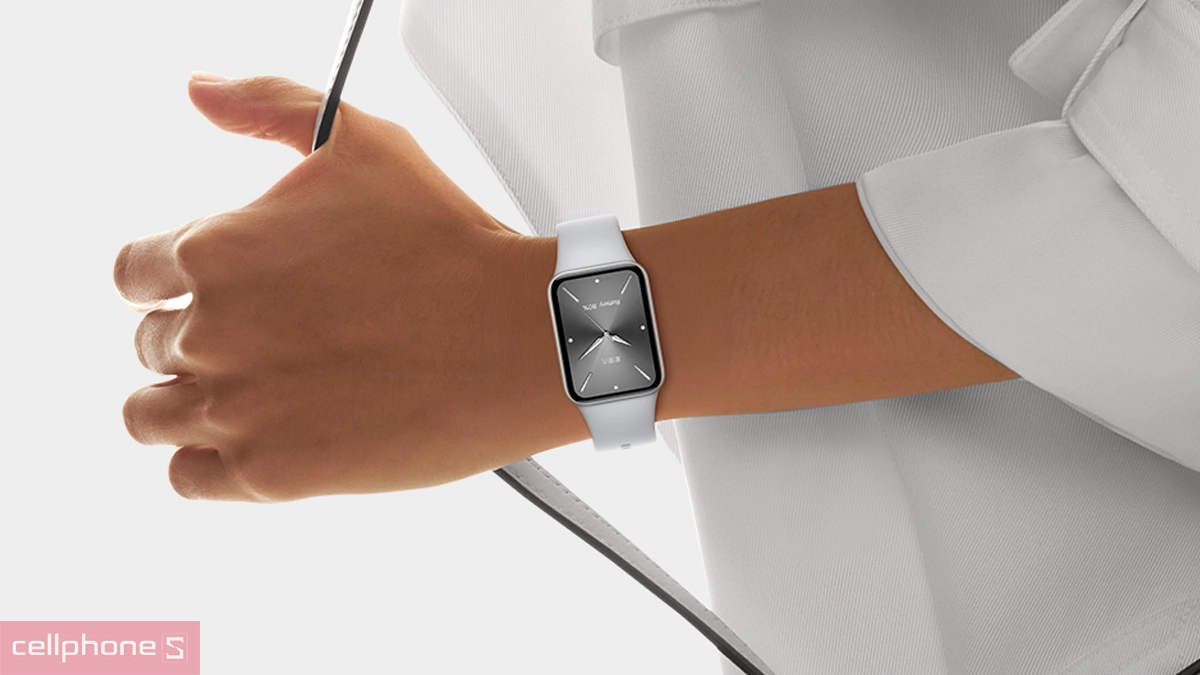 Theo dõi sức khỏe vòng đeo tay thông minh Xiaomi MiBand 10 Pro (Gốm)