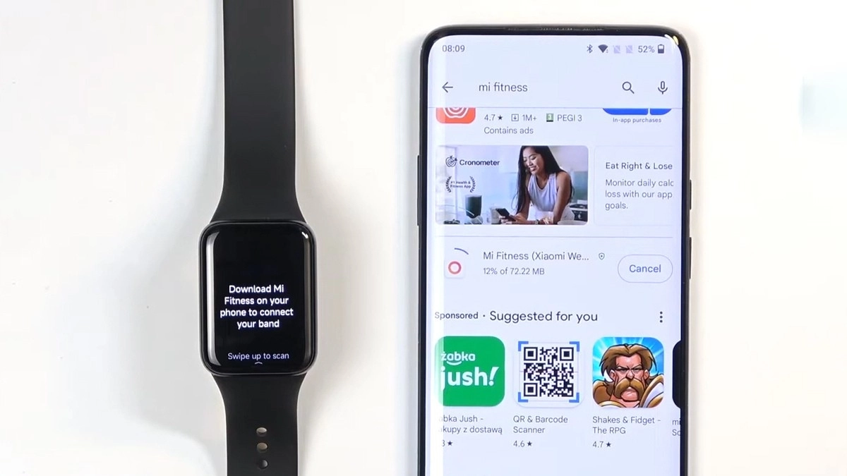 Ứng dụng kết nối vòng đeo tay thông minh Xiaomi MiBand 10 Pro (Gốm)