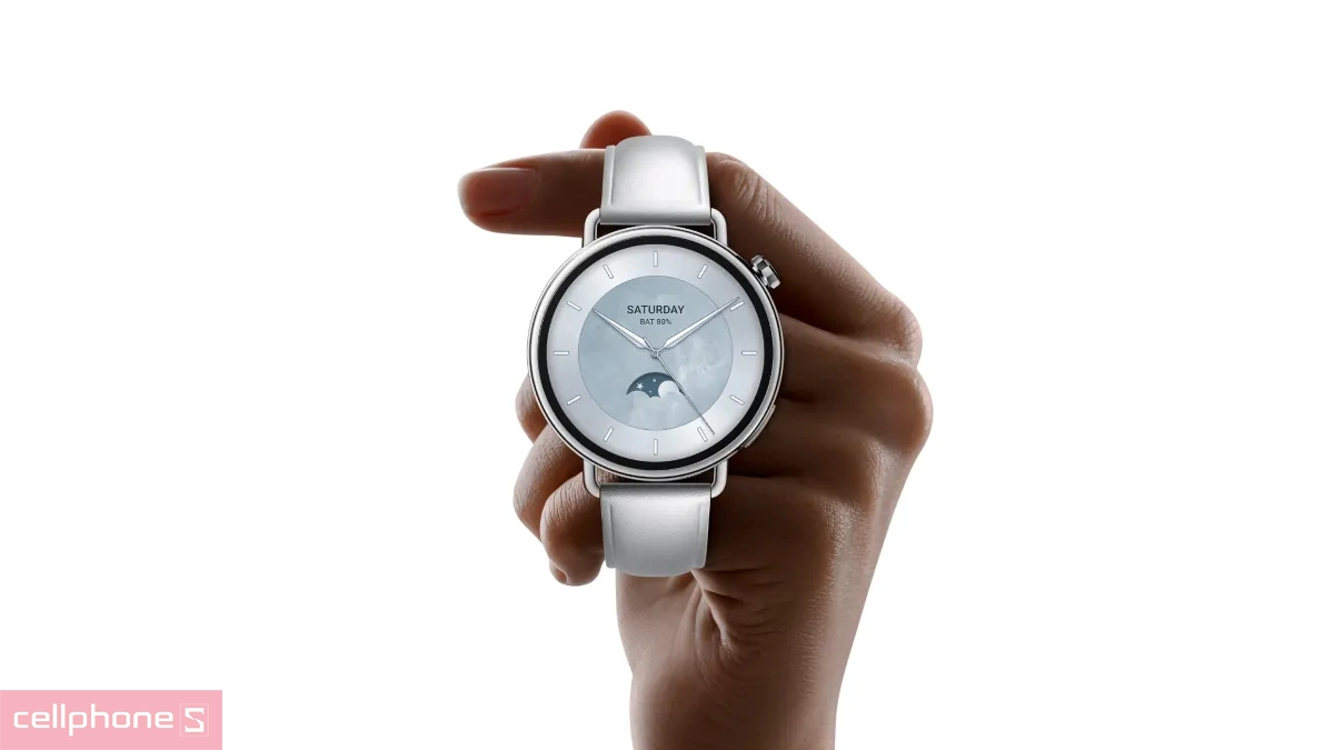 Pin đồng hồ thông minh Xiaomi Watch S4 41mm dây da