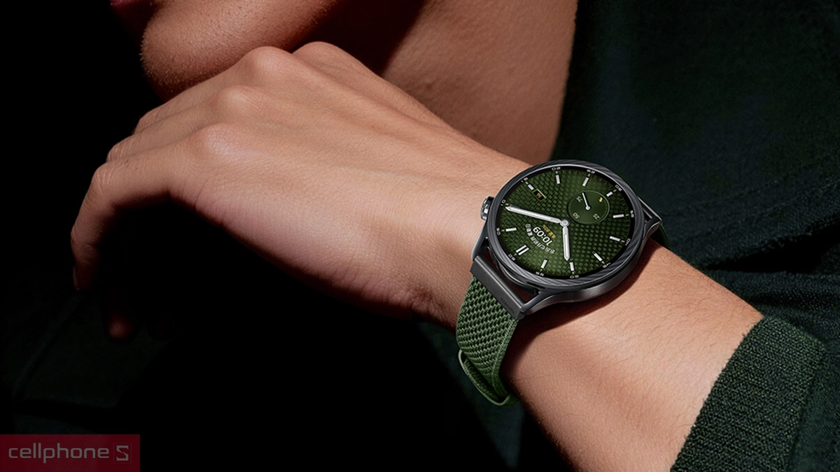 Màn hình đồng hồ thông minh Xiaomi Watch S5 dây vải