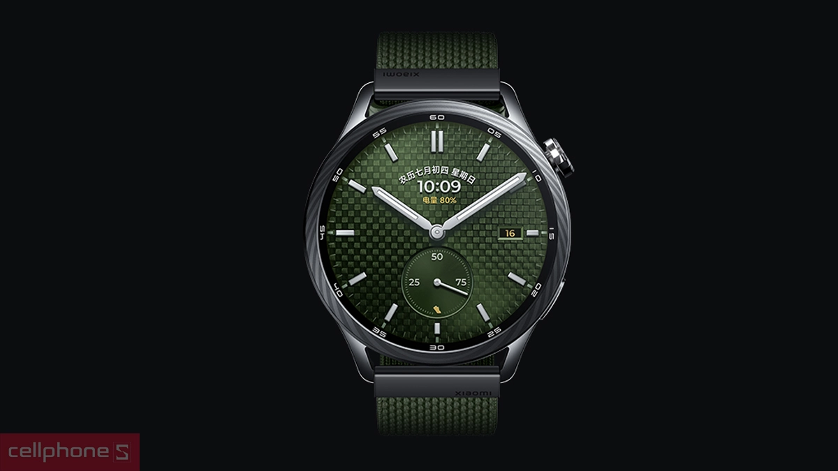 Theo dõi sức khỏe đa chiều trên đồng hồ thông minh Xiaomi Watch S5 dây vải