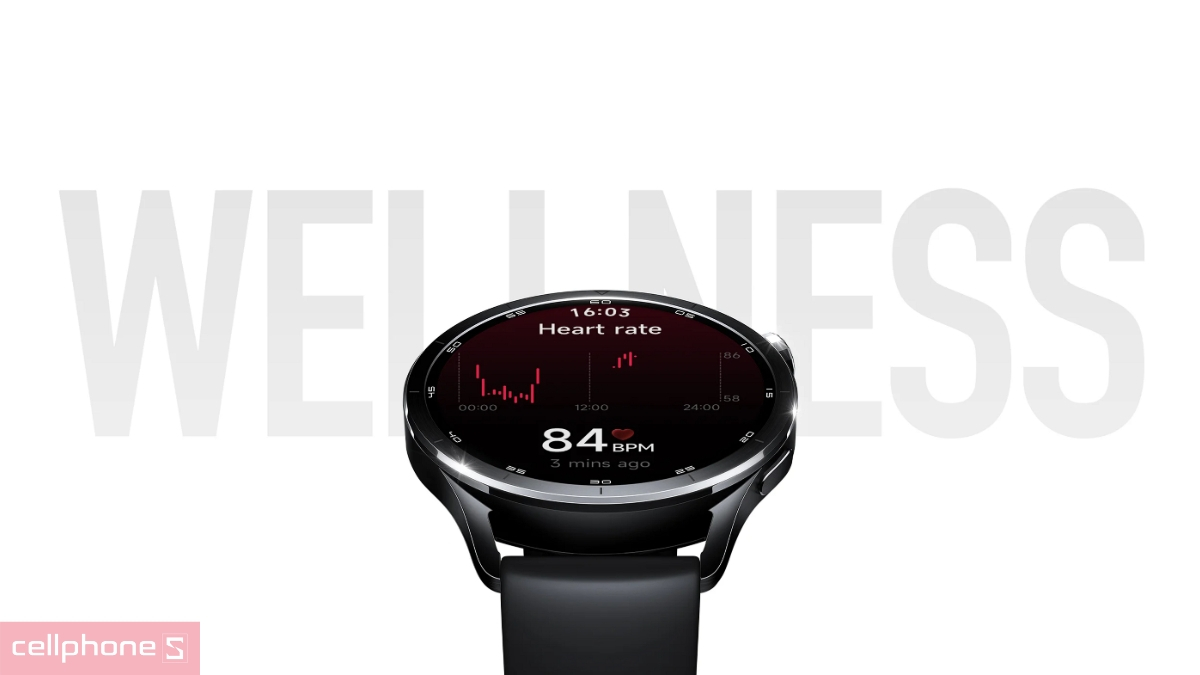 Đo nhịp tim & SpO2 trên Xiaomi Watch S5