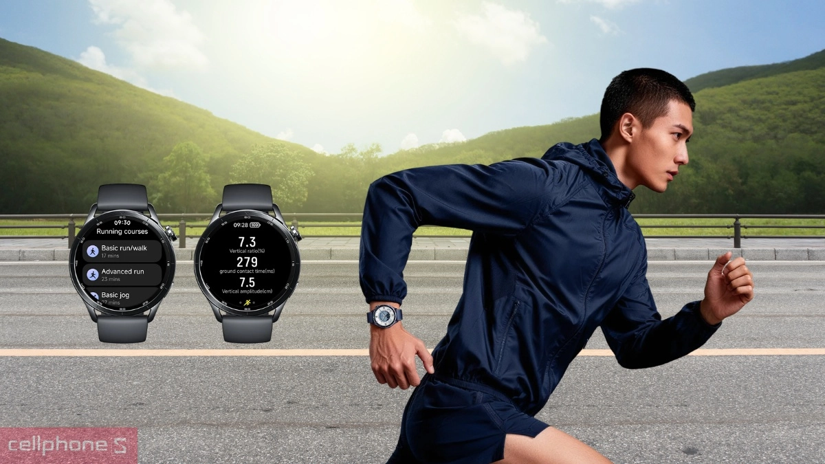 Đo lường hiệu suất trên Xiaomi Watch S5