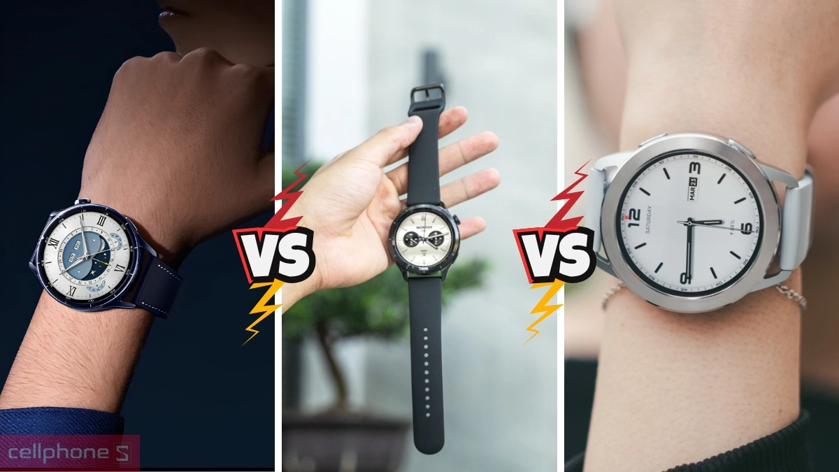 Ba thế hệ đồng hồ tiên tiến của hãng Xiaomi