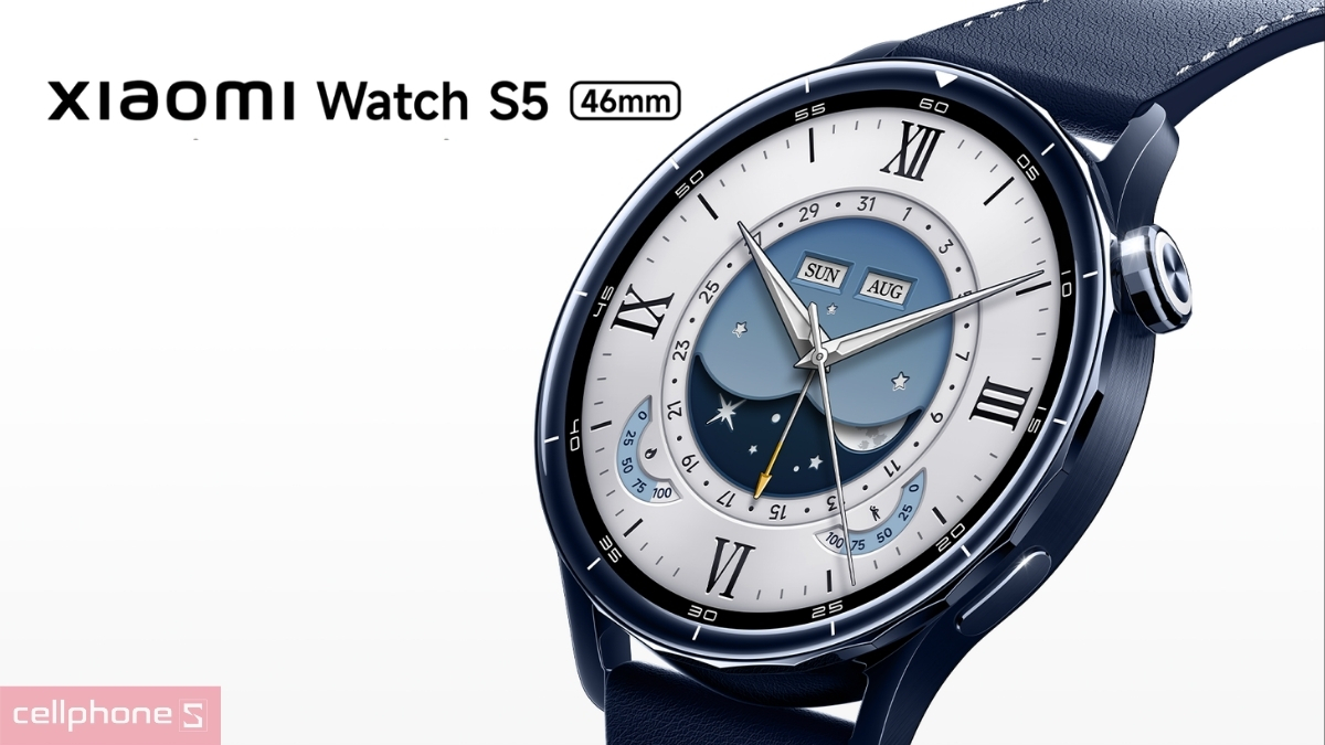 Ngôn ngữ thiết kế của Xiaomi Watch S5