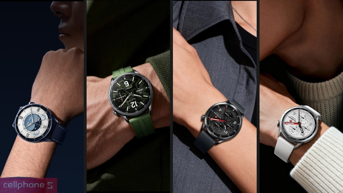 Bộ sưu tập màu sắc của Xiaomi Watch S5