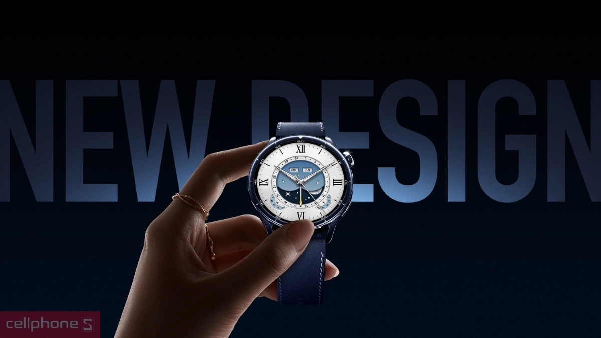 Thiết kế đồng hồ thông minh Xiaomi Watch S5