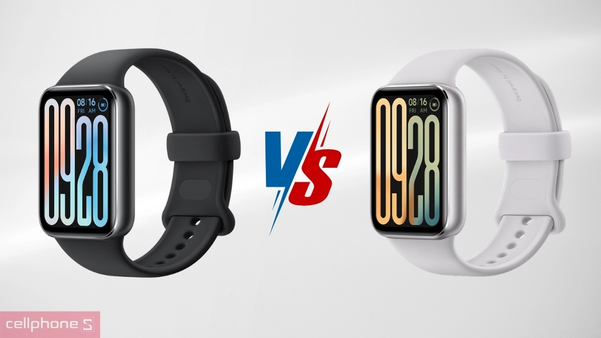 So sánh vòng đeo tay thông minh Xiaomi MiBand 10 Pro và Xiaomi MiBand 9 Pro