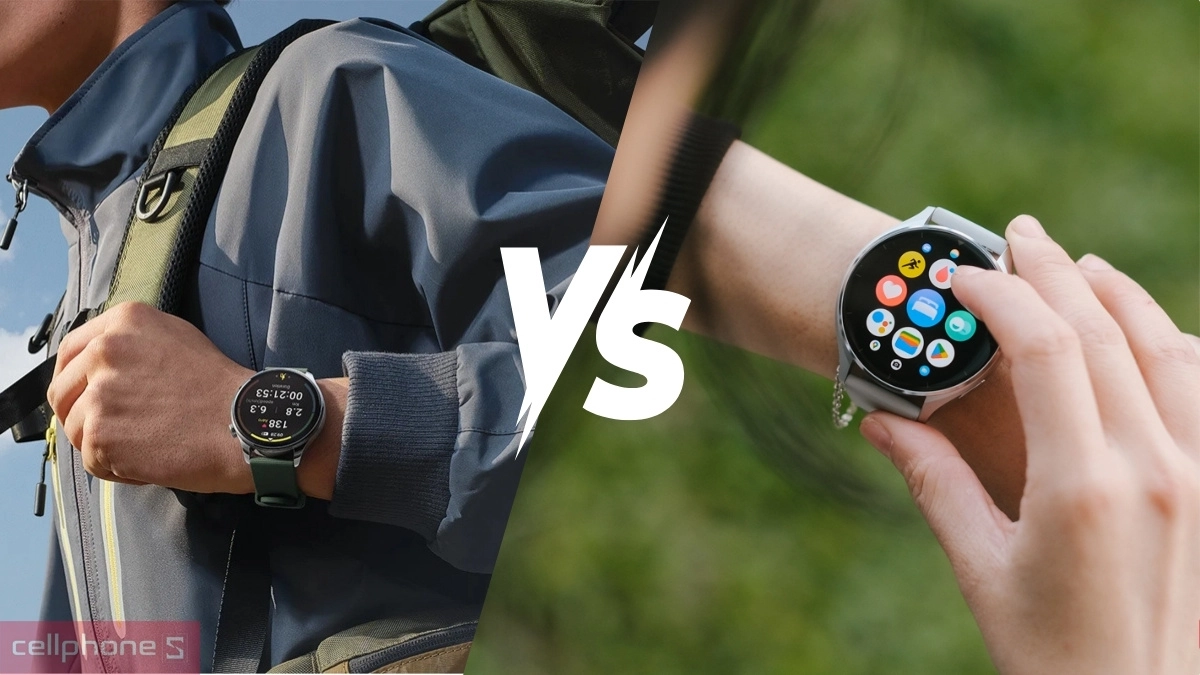 So sánh Xiaomi Watch 5 với Xiaomi Watch 2
