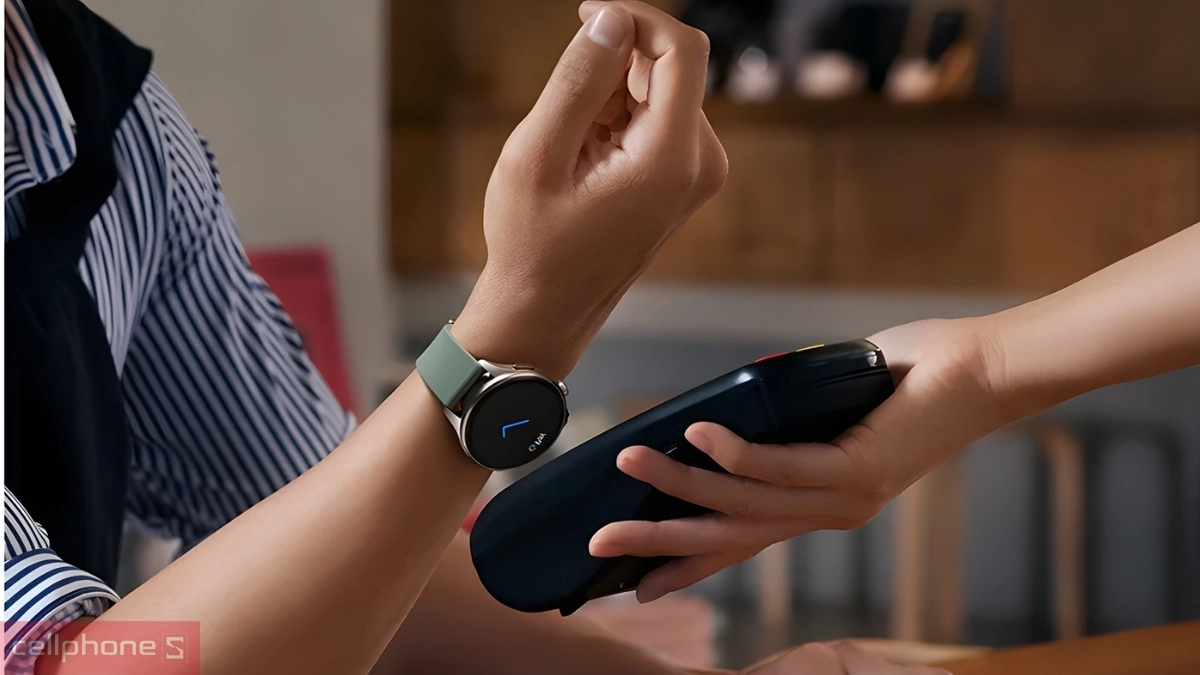 Thanh toán không chạm với Xiaomi Watch 5
