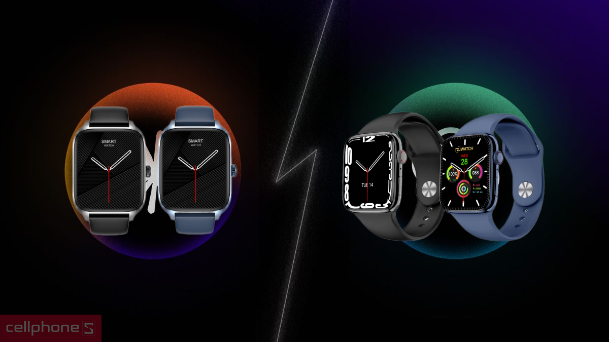 So sánh đồng hồ thông minh Zwatch Z6