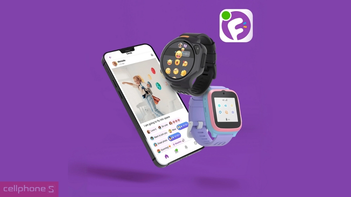 Đồng hồ định vị trẻ em Oaxis myFirst Fone R1c